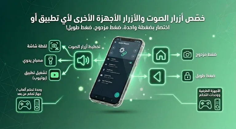 مراجعة تطبيق Button Mapper - كيف حولت أزرار هاتفي لأدوات سحرية ؟ (للإندرويد)