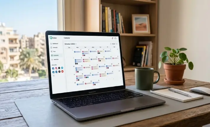 تطبيق Publer – غرفة التحكم المركزية لإدارة حساباتك الرقمية
