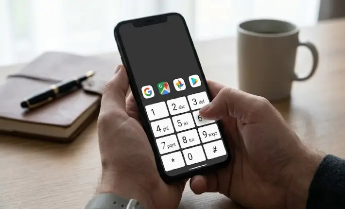 تطبيق Minimalist T9 Launcher – كيف تضاعف سرعة موبايلك وتقضي على إدمان التطبيقات – تجربة حية على الهاتف الاقتصادي