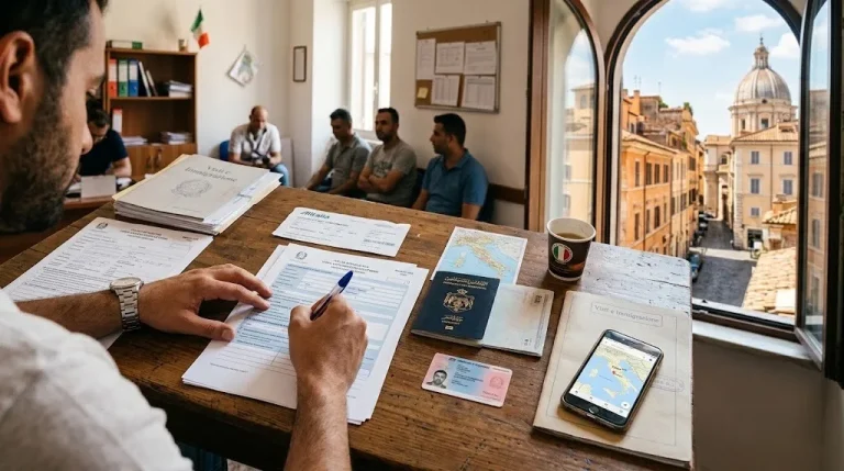 دليلك الشامل والسهل للسفر إلى إيطاليا: من التقديم حتى استلام الإقامة